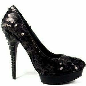 Rachel Roy Sequin Platform Pump